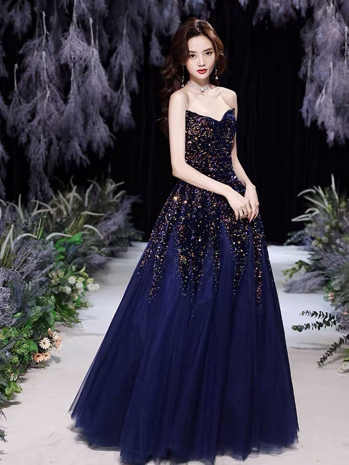 ball starry night gown