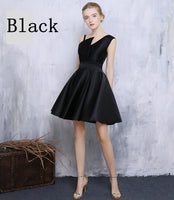 Short homecoming dress Customized size black