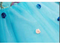 Lake Blue children's ball gown