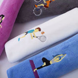 25cm x 110cm soft and cute sport towel