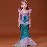 Little girl’s mermaid dress Halloween dress