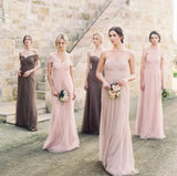 Pink bridesmaid dress tulle