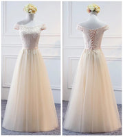 Champagne bridesmaid dress floor length long robe de demoiselle d'honneur Vestido de dama de honor платье невесты