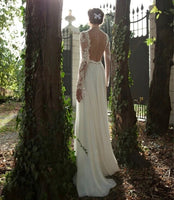 Middle sleeve wedding dress wedding gown long sleeve party dress bridesmaid dress