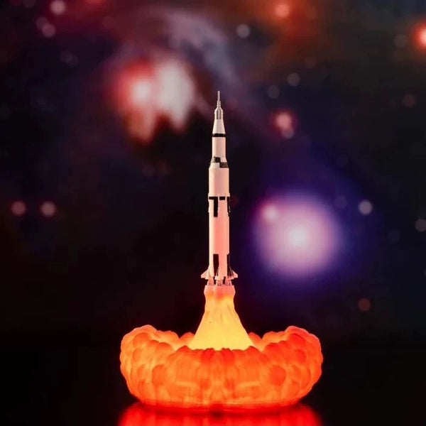3D printing rocket lamp