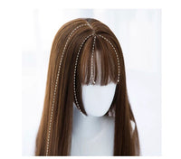 60cm 23 inches long wigs with fringe