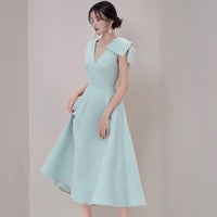 Light blue dress sleeveless