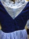 Half sleeve fleece tulle quinceanera dress
