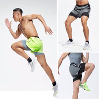 Sportswear running short pants with back pocket for cellphone