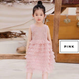 Sleeveless ball gown little girl’s dress