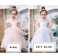 Sky blue princess dress