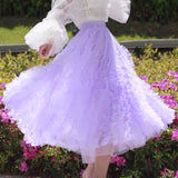 Light purple tulle skirt mint green tutu skirt