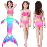 Little girl’s mermaid swimwear