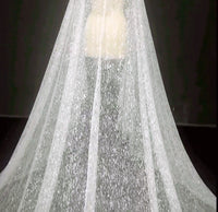 Sparkly cover up for wedding dress