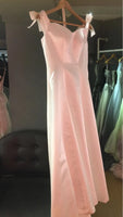 Satin wedding dress off the shoulder 웨딩드레스 свадебная пряжа Vestido de noiva