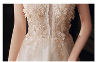 Aline wedding dress short sleeve
