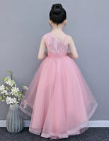 Hi-Lo kid's gown blue and pink color