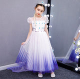 Little girl’s white Elsa dress