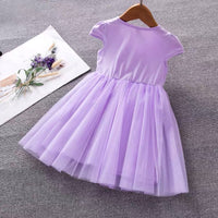Little girl’s purple dress princess Sophia dress