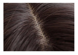 Black brown wigs 67cm straight hair