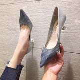 5cm sparkly gradient silver black shoes