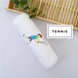 25cm x 110cm soft and cute sport towel