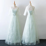 Mint bridesmaid dresses light green long bridesmaid dresses