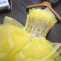 Short off the shoulder prom dress yellow white champagne burgundy red strapless wedding dress