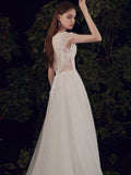 White prom dress wedding dress