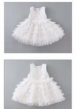 Sleeveless ball gown little girl’s dress