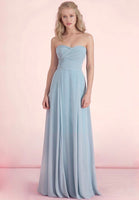 Multiple way to wear bridesmaid dress chiffon customized long prom dress