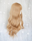 Long Curly blonde wig かつら