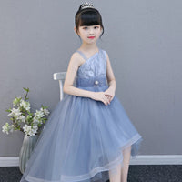 Hi-Lo kid's gown blue and pink color