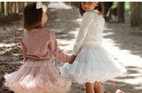Huge hemlines tutu skirt for little girl