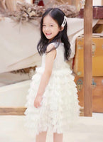 Sleeveless ball gown little girl’s dress