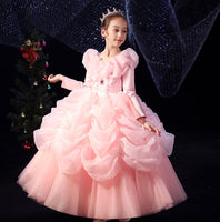 Pink Halloween costume for little girl