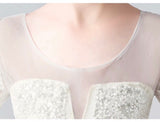 Long sleeve sequin flower girl dress white sequin kid's gown