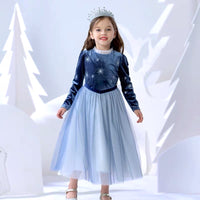 Frozen 2 dusty blue Elsa dress