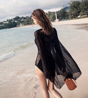 Lace swimsuit and cover up burgundy white black