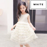 Sleeveless ball gown little girl’s dress