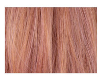 Short straight 36cm 14 inches Sakura pink wig with bangs かつら