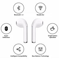 i7s Wireless Bluetooth 5.0 earphones sport earbuds