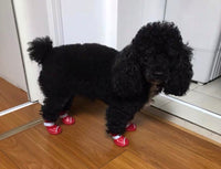 4PCS Dog’s waterproof shoes