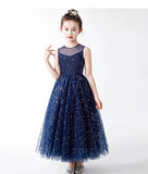 Sparkly dark blue Mother and Child Dress