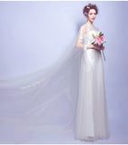 simple wedding dress